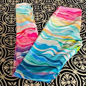 BRAND NEW Erin Condren Layers Colorful Leggings